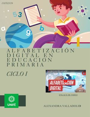 ALFABETIZACIÓN DIGITAL EN EDUCACION PRIMARIA
