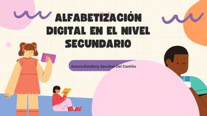 Alfabetización digital en el nivel secundaria