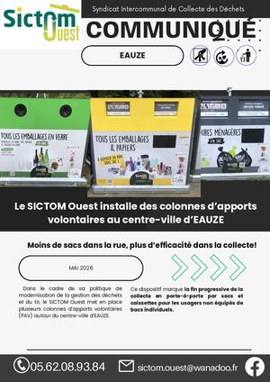 Communiqué Pav Eauze
