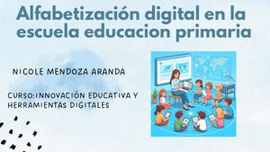 Presentación Día Internacional De La Paz Ilustrado Celeste, Azul Y Amarillo