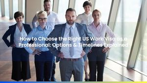 How to Choose the Right US Work Visa as a Professional: Options & Timelines Explained