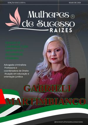 Revista Exclusiva Gabrieli Martimbianco