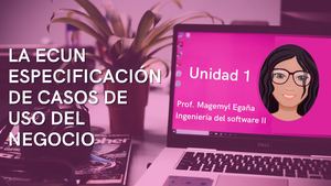 La Especificación de casos de uso del negocio