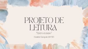 Beige Watercolor Project Presentation