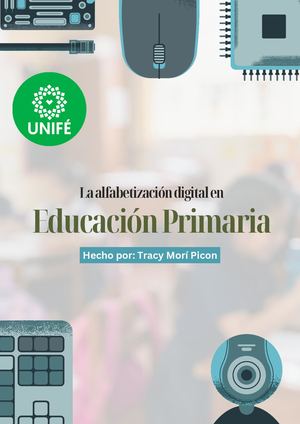 Alfabetización Digital en la educación primaria