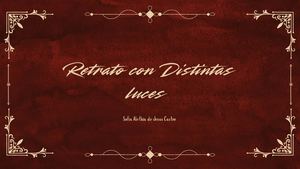 Retrato Con Diferente Luz