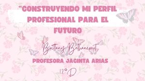 Pink White Sweet Floral Creative Portfolio Presentation