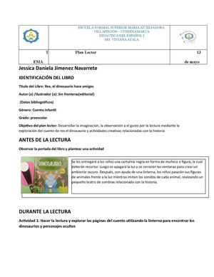 Plan Lector Pfc Jessica Daniela Jimenez