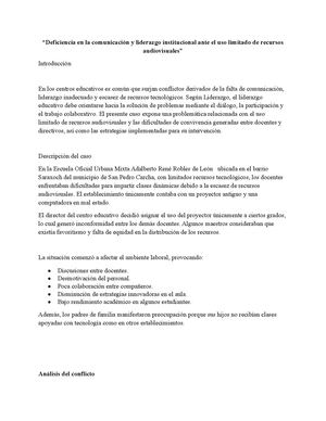 Conflictos en el Ambito Educativo