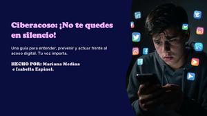 Ciberacoso No Te Quedes En Silencio