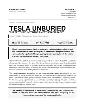 Tesla Tech2026 UnBuried: WHERE YOUNG INVENTORS MEET SENIOR SAGES