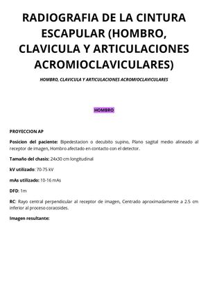 Proyecciones Estandar Y Adicionales