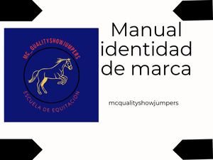 Manual De Identidad De Marca