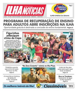 Jornal Ilha Notícias - Edição 2302 - 15/5/2026