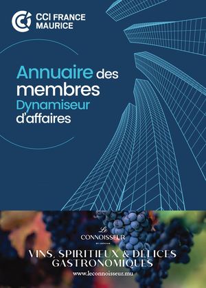 Annuaire 2026  des membres de la CCI France Maurice