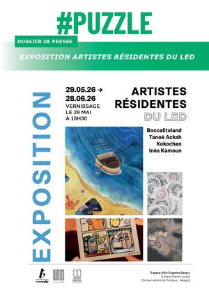 Dossier De Presse Exposition Artistes Résidentes Du Led