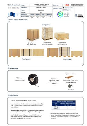 7 Embalaje Unidad De Carga Pallets