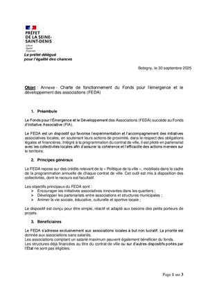 Dispositif Feda