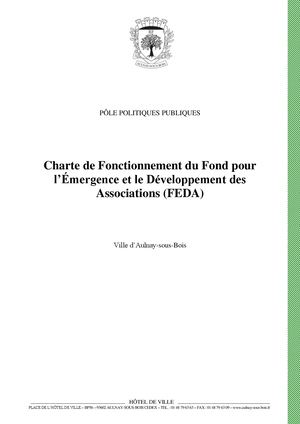Charte Du Feda