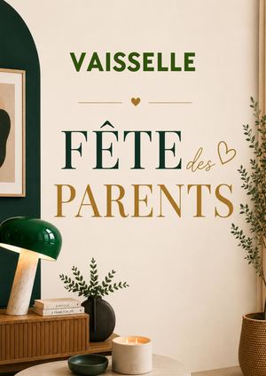 Vaisselle Fête Des Parents