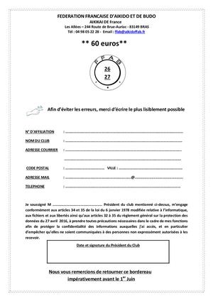 2 Bordereau Cotisation Federale 2026 2027
