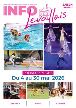 PRÉINSCRIPTIONS 2026-2027