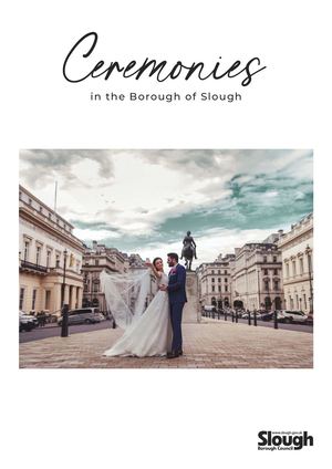 Slough Register Office Ceremonies Brochure 2026