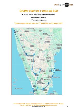 9 Grand Tour De L’inde Du Sud
