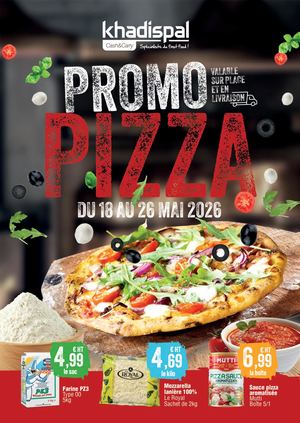 Catalogue Khadispal Pizza