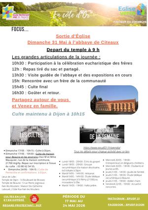 17 Au 24 Mai