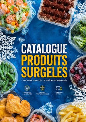 Catalogue Surgelés