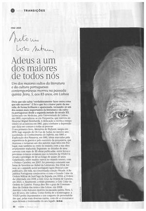 Lobo Antunes Visao 12marco
