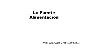 Fuente Alimentacion