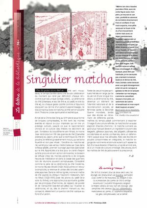 N°74 Singulier Matcha
