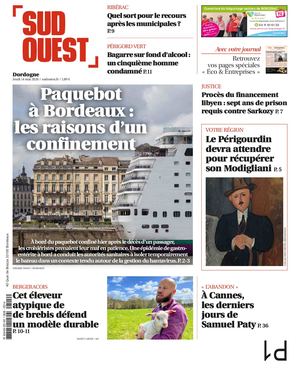 Sud Ouest Jeudi 14 Mai
