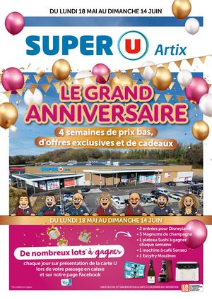 Le Grand Anniversaire Super U Artix