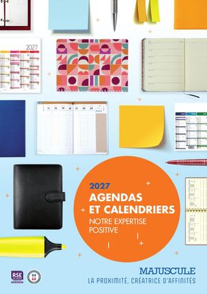 Agendas Majuscule 2027