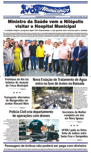 Edicao3656vozdosmunicipios, 15 a 21 de maio de 2026