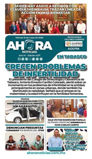 VIERNES 15 DE MAYO DE 2026