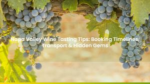 Napa Valley Wine Tasting Tips: Booking Timelines, Transport & Hidden Gems