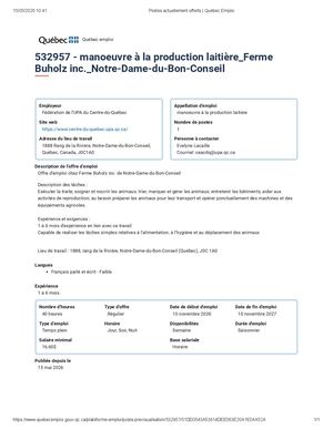 Ferme Buholz Inc Notre Dame Du Bon Conseil