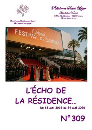 Le Journal De La Rsl 309 Du 18 05 26