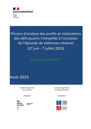 Violences Urbaines 2023