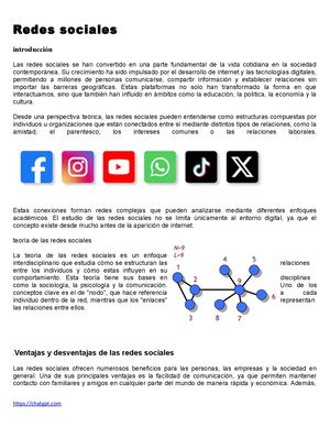 Redes Sociales 801