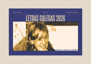 Letras Galegas 2026. Begoña Caamaño