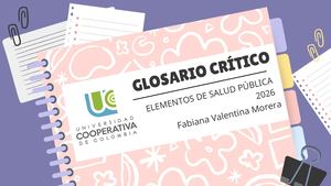 Glosario Critico