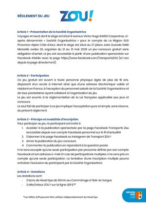 Reglement Du Concours Fete Des Meres