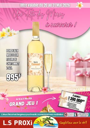 Catalogue L.S PROXI du 20 au 31 Mai 2026