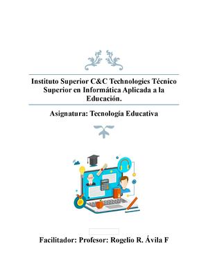 Analisis De Las Tecnologias Educativas