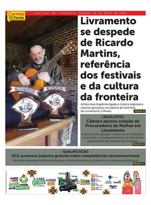 Jornal Correio Do Pampa 16 De Maio 2026